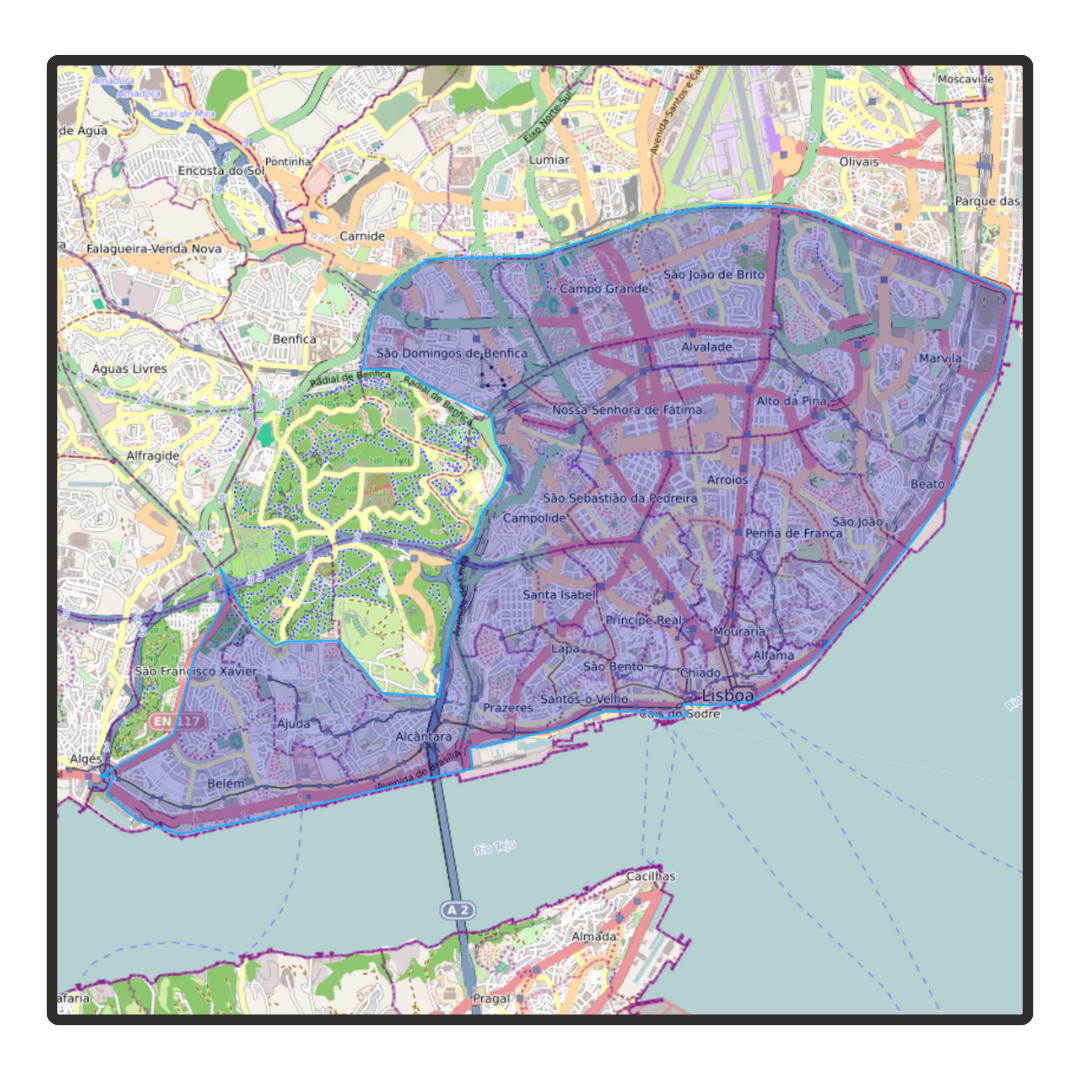 Radio cobertura Lisboa Radio cobertura Lisboa