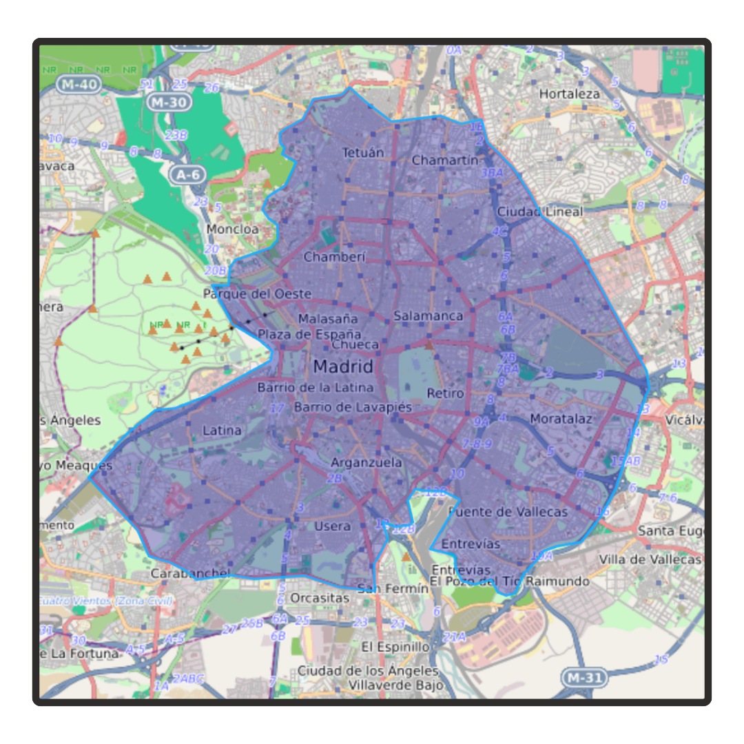 Radio cobertura Madrid Radio cobertura Madrid