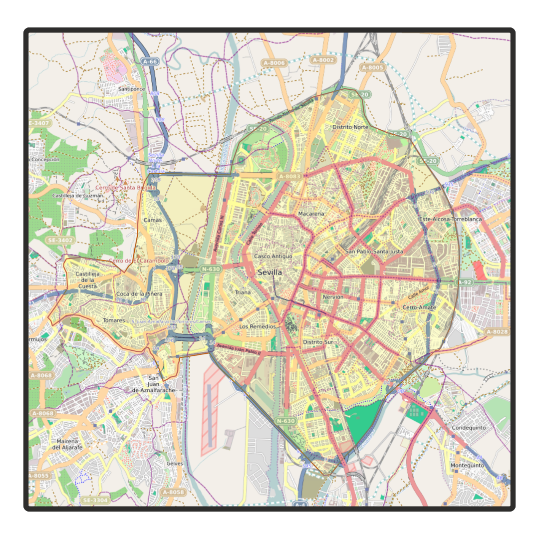 Radio cobertura Sevilla Radio cobertura Sevilla